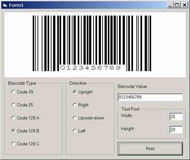 Softek Barcode Maker for Windows screenshot